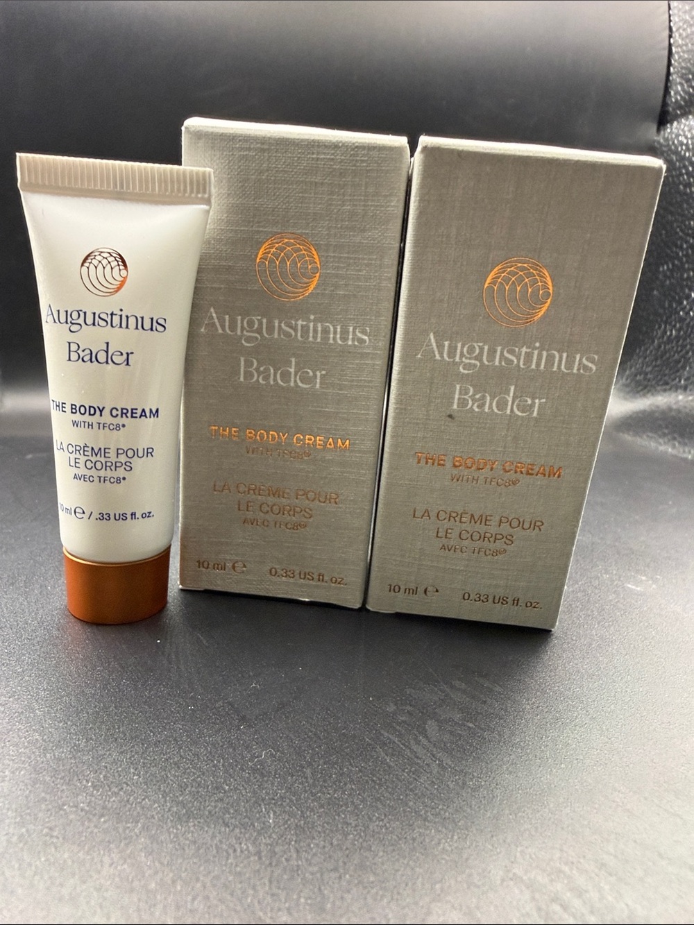Augustinus Bader The Body Cream —  lot of 2 - 10mls- sample sizes